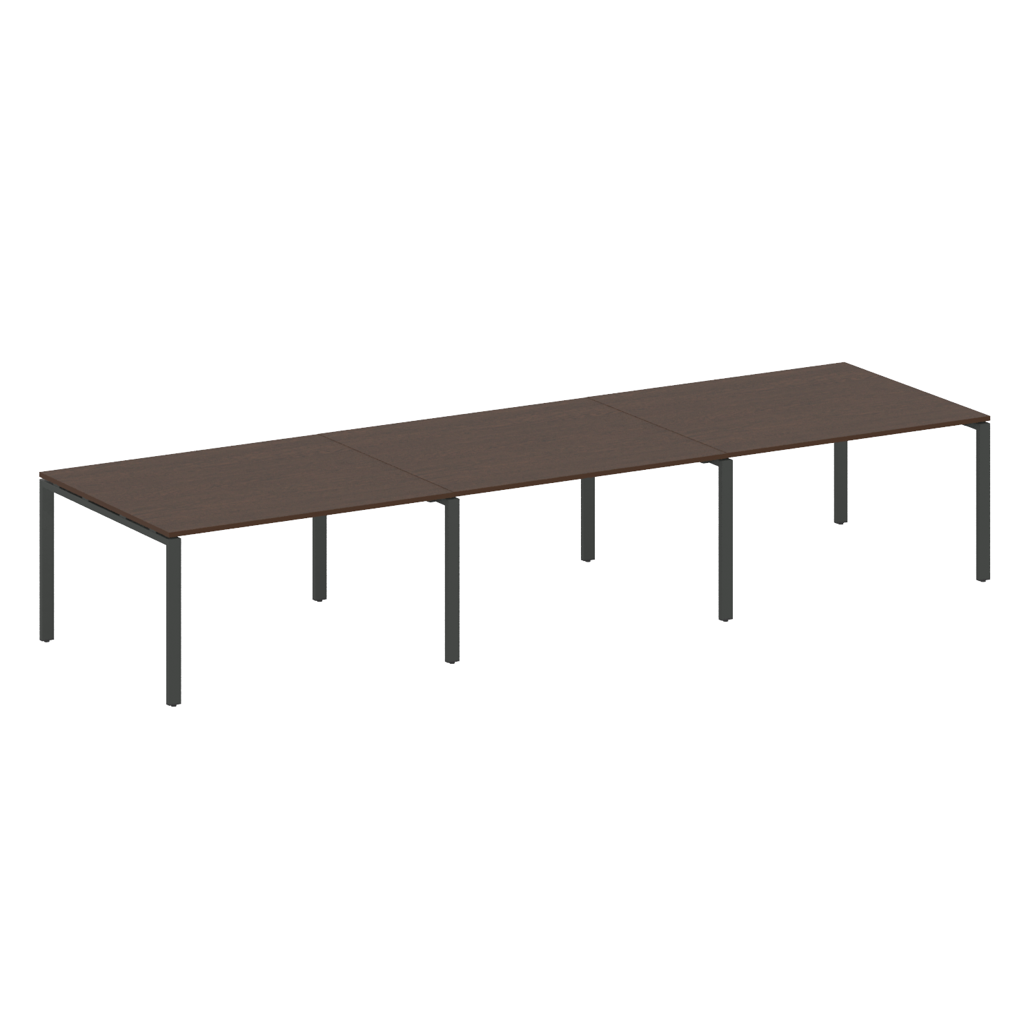 Переговорный стол (3 столешницы) 40БП.ПРГ-3.3 (4200*1235*750)