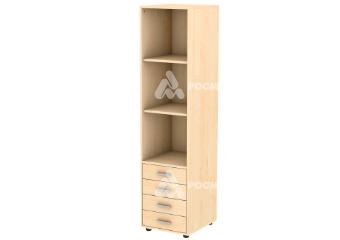 Шкаф-пенал вертикальный с 4 ящиками (404*426*1700)
