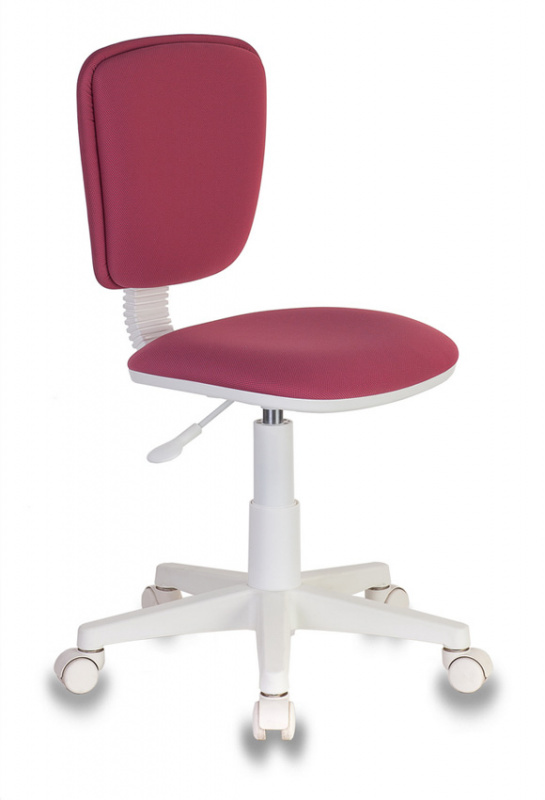 Кресло детское Бюрократ CH-W204NX розовый 26-31 крестовина пластик пластик белый CH-W204NX/26-31