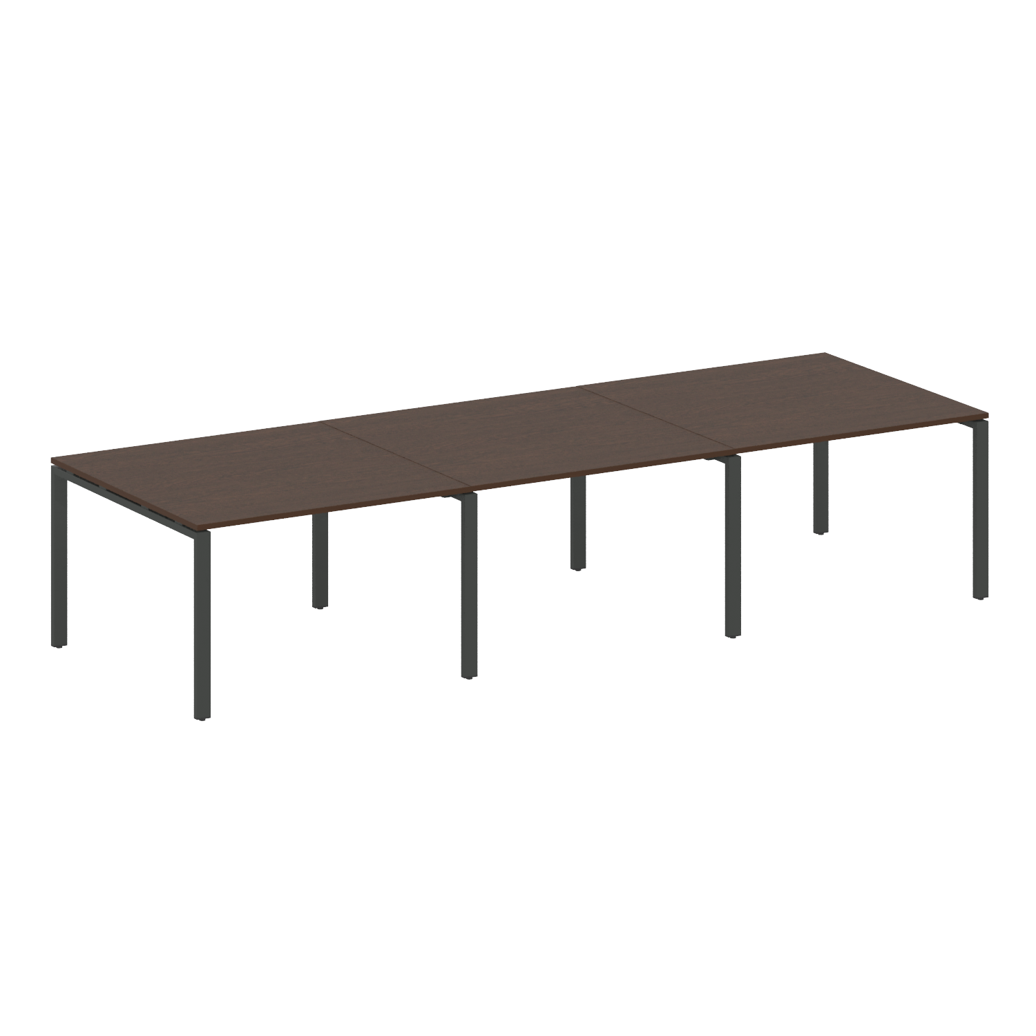 Переговорный стол (3 столешницы) 40БП.ПРГ-3.2 (3600*1235*750)