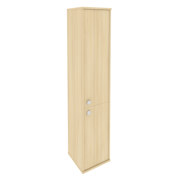 Шкаф высокий узкий правый (1 низкая дверь ЛДСП, 1 средняя дверь ЛДСП) Л.СУ-1.3 Пр